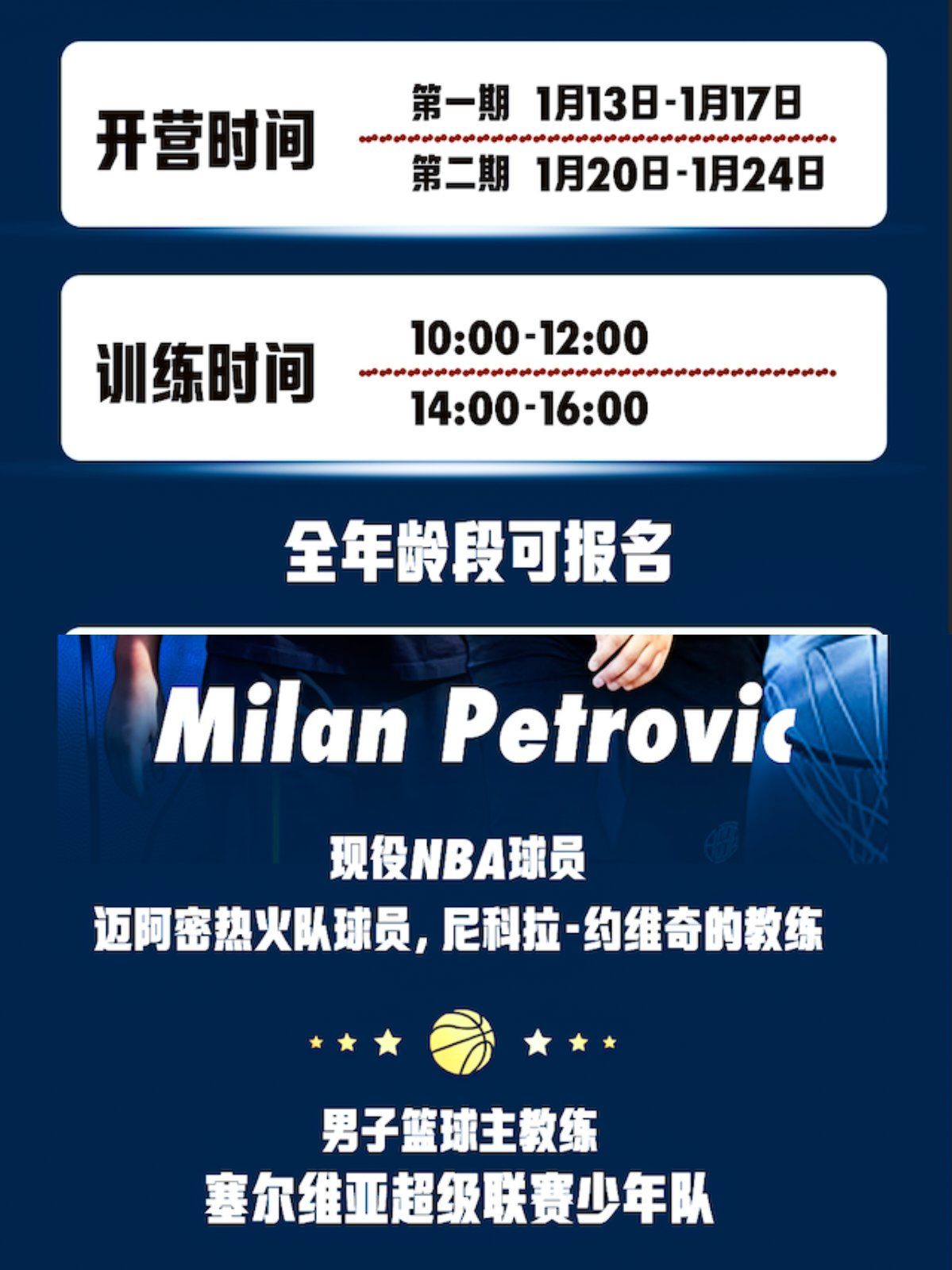 关于V体育：NBA篮球训练营，培养中国青少年！的信息